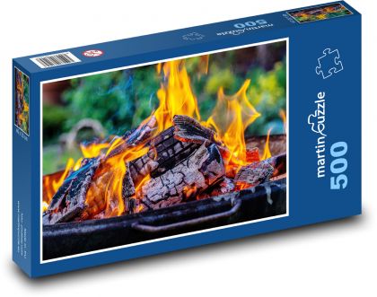 Feuer - Asche - Puzzle - 500 Teile