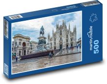 Italy - Milan Puzzle of 500 pieces - 46 x 30 cm 
