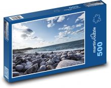 Krajina - oceán Puzzle 500 - 46x30 cm