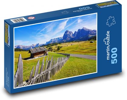 Taliansko - Bolzano - Puzzle 500 dielikov, rozmer 46x30 cm 