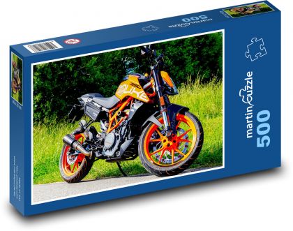 Motocykl - drogowy - Puzzle 500 elementów, rozmiar 46x30 cm