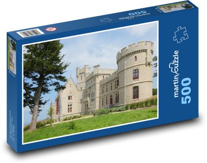 Francie - Viktoriánský hrad - puzzle 500 dílků