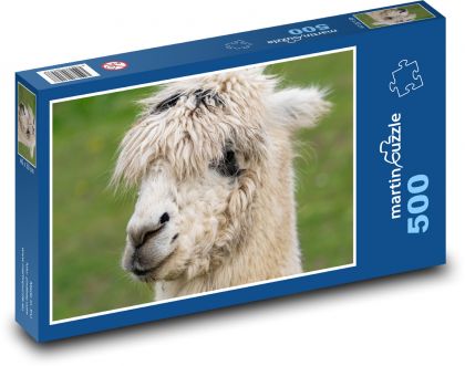 Alpaka - lama - puzzle 500 dílků