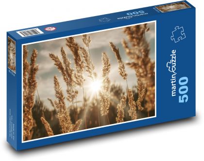 Tráva - plevel - puzzle 500 dílků