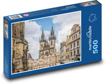 Týnský kostel - Puzzle 500 dílků, rozměr 46x30 cm