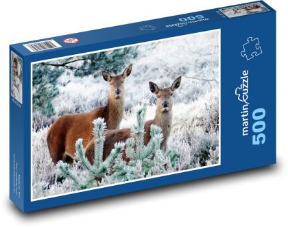 Hirsch - Tiere - Puzzle - 500 Teile