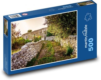 Sizilien - Landstraße - Puzzle - 500 Teile