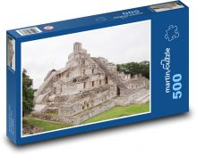 Temple - Mexico Puzzle of 500 pieces - 46 x 30 cm 