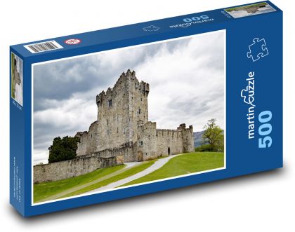Killarney National Park - Castle, Ireland - Puzzle of 500 pieces, size 46x30 cm 