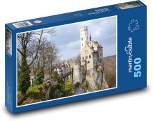 Schloss Liechtenstein - Deutschland Puzzle 500 Teile - 46 x 30 cm