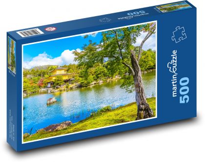 Japonská architektura - Puzzle 500 dílků, rozměr 46x30 cm
