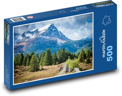 Mountain Landscape - Puzzle of 500 pieces, size 46x30 cm 