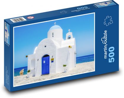 Cyprus - cirkev - Puzzle 500 dielikov, rozmer 46x30 cm 