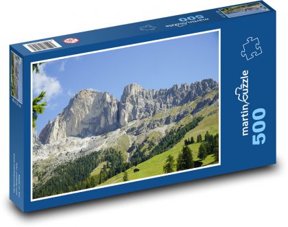 Italy - Dolomites - Puzzle of 500 pieces, size 46x30 cm 