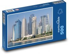 Skyscrapers - City Puzzle of 500 pieces - 46 x 30 cm 