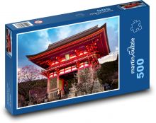 Chrám - Japonsko Puzzle 500 dielikov - 46 x 30 cm 