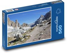 Mountains - Dolomites Puzzle of 500 pieces - 46 x 30 cm