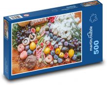 Tisch - Obst Puzzle 500 Teile - 46 x 30 cm