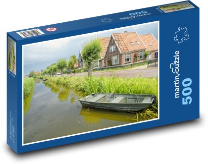Vodní kanál - puzzle 500 dílků