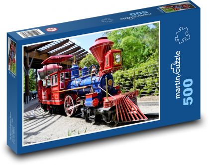 Turistický vláček - puzzle 500 dílků