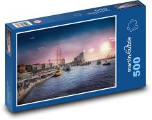Nemecko - Hamburg Puzzle 500 dielikov - 46 x 30 cm