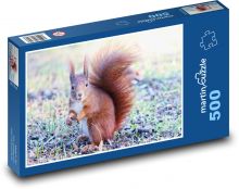 Animal - Squirrel Puzzle of 500 pieces - 46 x 30 cm