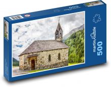 Južné Tirolsko - kaplnka Puzzle 500 dielikov - 46 x 30 cm