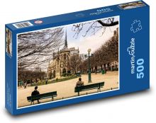 Frankreich - Paris Puzzle 500 Teile - 46 x 30 cm