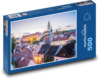 Český Krumlov - Puzzle 500 dielikov, rozmer 46x30 cm 