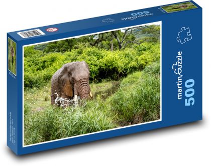 Safari - Afrikanischer Elefant - Puzzle - 500 Teile