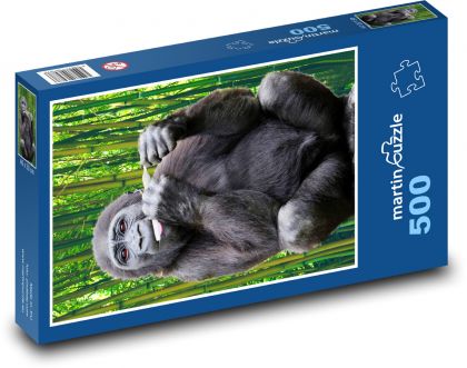 Gorila - opice - puzzle 500 dílků