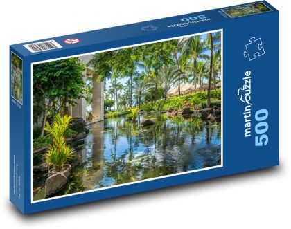 Tropické letovisko - puzzle 500 dílků
