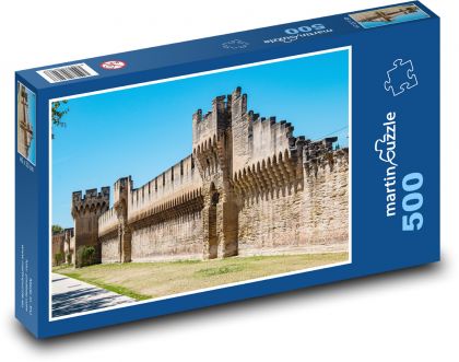 Provence - City Tower, France - Puzzle of 500 pieces, size 46x30 cm 