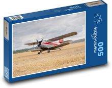 Letadlo Antonov - dvojplošník Puzzle 500 - 46x30 cm