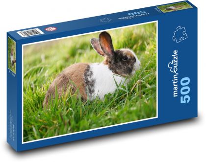 Rabbit - Puzzle of 500 pieces, size 46x30 cm 