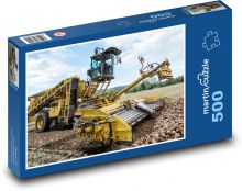 Čas zberu na poli Puzzle 500 dielikov - 46 x 30 cm