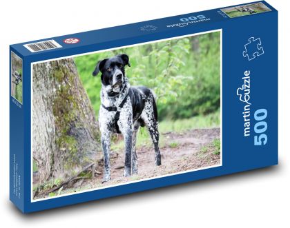 Nemecký stavač - krátkosrstý - Puzzle 500 dielikov, rozmer 46x30 cm 