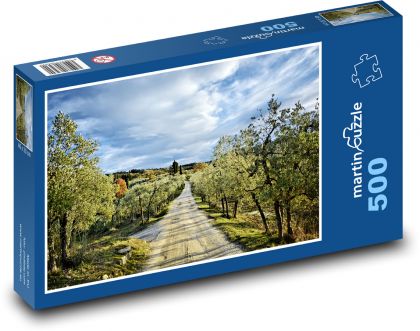 Itálie - Toskánsko - puzzle 500 dílků