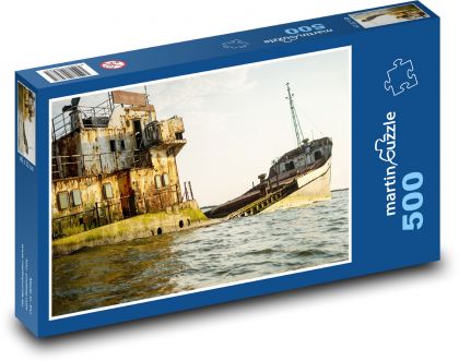Schiffswrack - Puzzle - 500 Teile