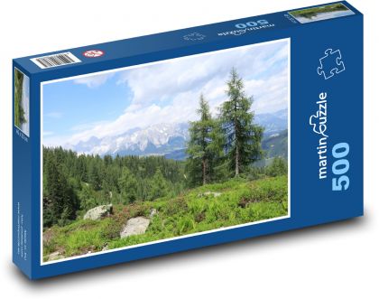 Horská krajina - Puzzle 500 dielikov, rozmer 46x30 cm 