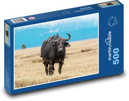 Savana - buvol - puzzle 500 dílků