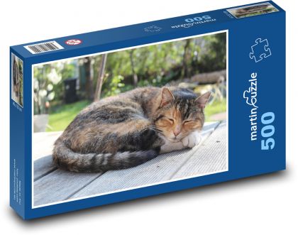 Domácí zvíře - kočka - puzzle 500 dílků