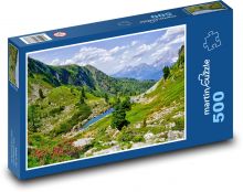 Alpy - Gasselsee Puzzle 500 dílků - 46 x 30 cm
