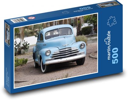 Old car game - Puzzle of 500 pieces, size 46x30 cm 