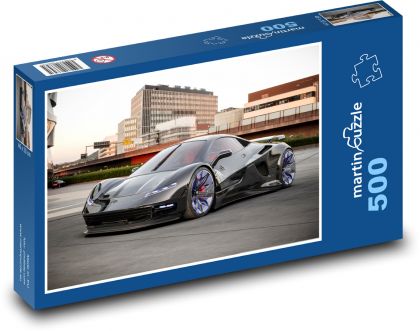 Sportovní auto - puzzle 500 dílků