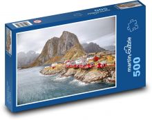 Norsko - Lofoty Puzzle 500 - 46x30 cm