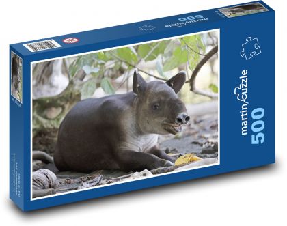 Tapir - wildlife - Puzzle of 500 pieces, size 46x30 cm 