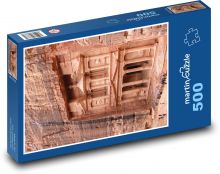 Petra - Jordán, dům pokladů Puzzle 500 - 46x30 cm