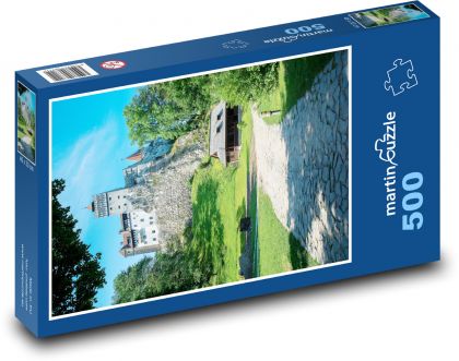 Romania - Bran Castle - Puzzle of 500 pieces, size 46x30 cm 