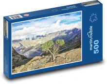 Hora - sopka Puzzle 500 dílků - 46 x 30 cm